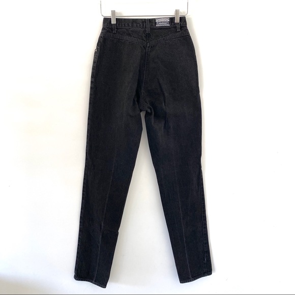 VINTAGE HIGH RISE Rocky Mountain Mom Jeans Black - Picture 3 of 8
